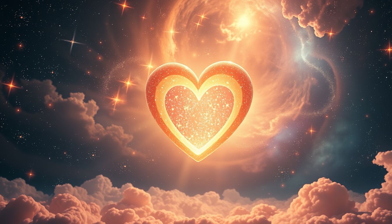 Das Auffüllen eines leeren Herzens symbolisiert innere Heilung und Erfüllung.