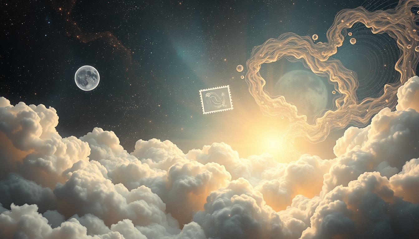 Briefmarken symbolisieren im Traum oft nostalgische Erinnerungen vergangener Zeiten.