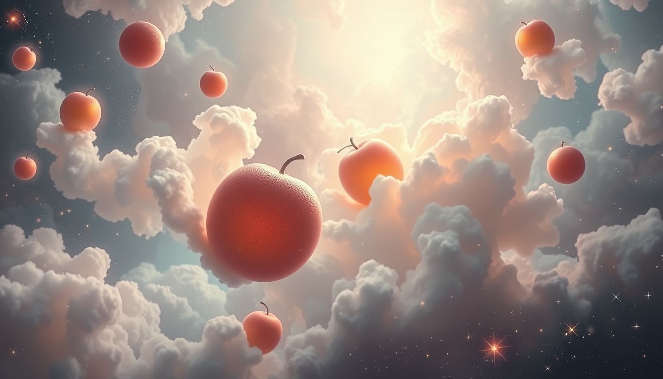 Obst im Traum symbolisiert oft Fruchtbarkeit und positive Veränderungen.