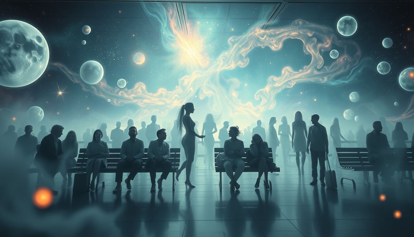 Ein Rastplatz symbolisiert Begegnung, Pause und soziale Verbindungen im Traum.