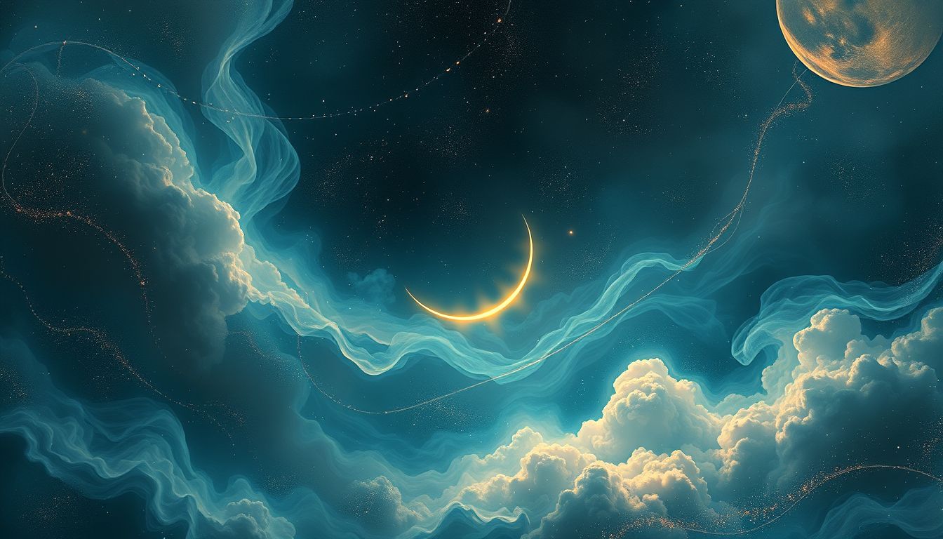 Eine Sichel suchen symbolisiert die Suche nach neuen Chancen im Leben.