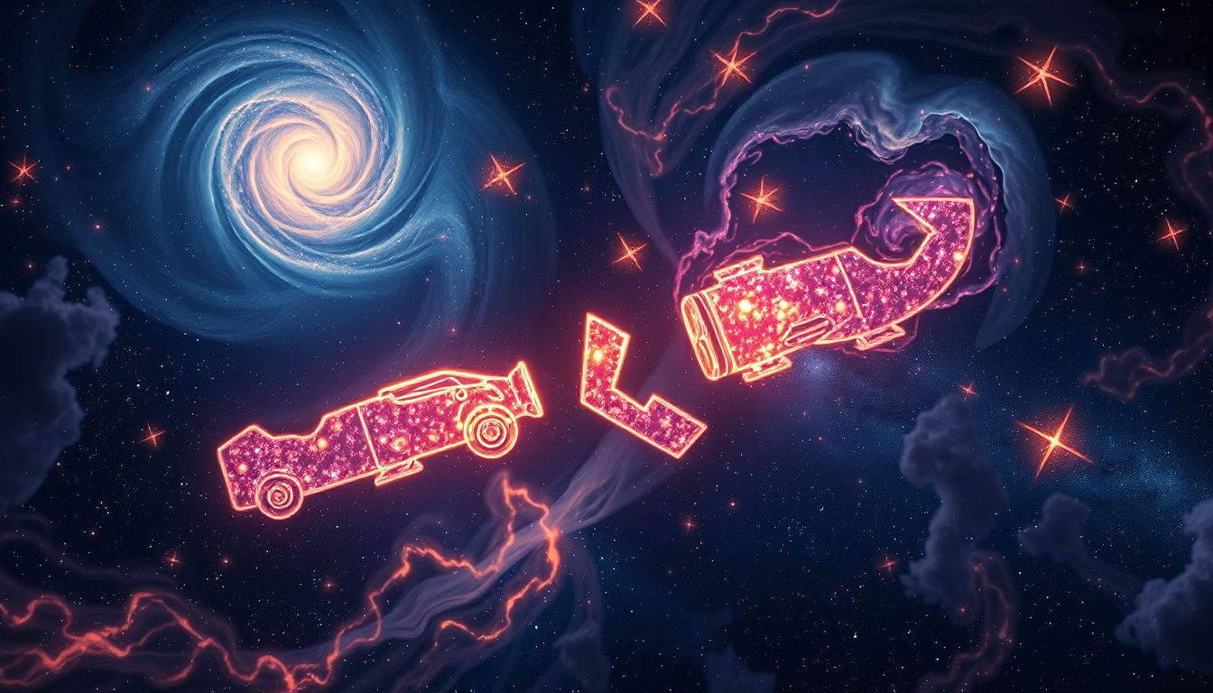 Ein Unfall im Konvoi symbolisiert Angst vor Kontrollverlust und Gefahr.