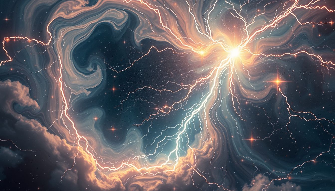 Elektrizität symbolisiert oft unkontrollierbare Gefahr und zerstörerische Kräfte.