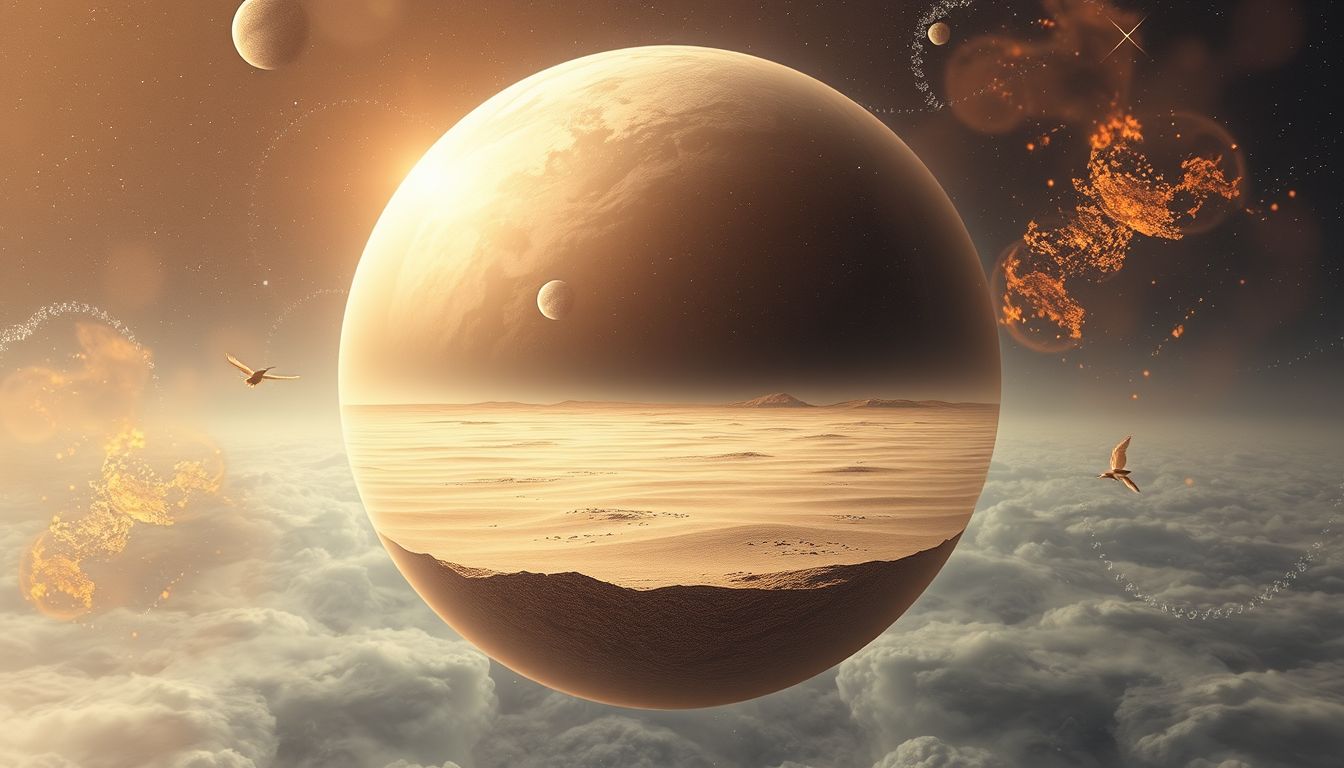 Ödland symbolisiert oft innere Leere und tiefes Sinnsuchen.