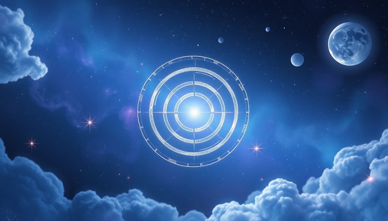 Im Kreis fahrendes Auto symbolisiert feststeckende Lebensmuster und Ziellosigkeit.