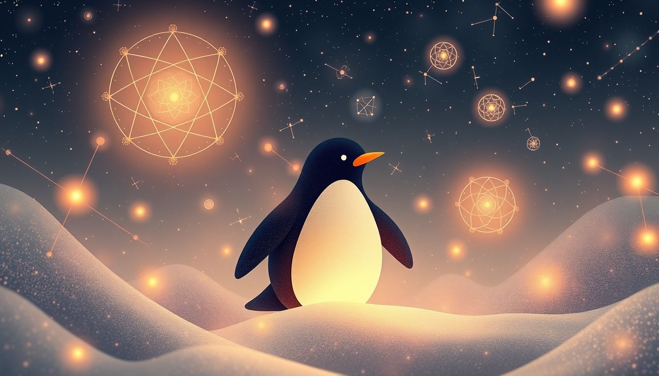 Pinguine zeigen durch Humor und Gemeinschaft starke Überlebensfähigkeiten.