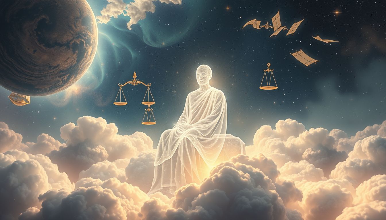 Ein Rechtsgelehrter im Traum symbolisiert Weisheit und Orientierungshilfe.