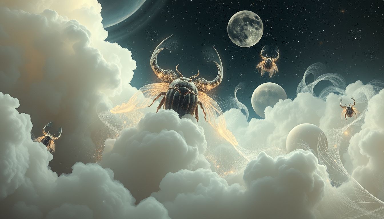 Rosskäfer symbolisieren im Traum oft Stärke und Schutzinstinkt.