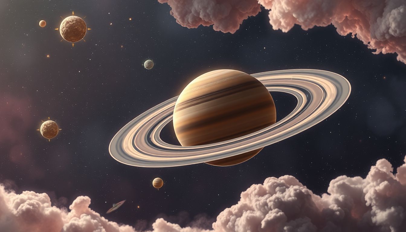 Saturn symbolisiert in Träumen klare Regeln und strenge Autorität.