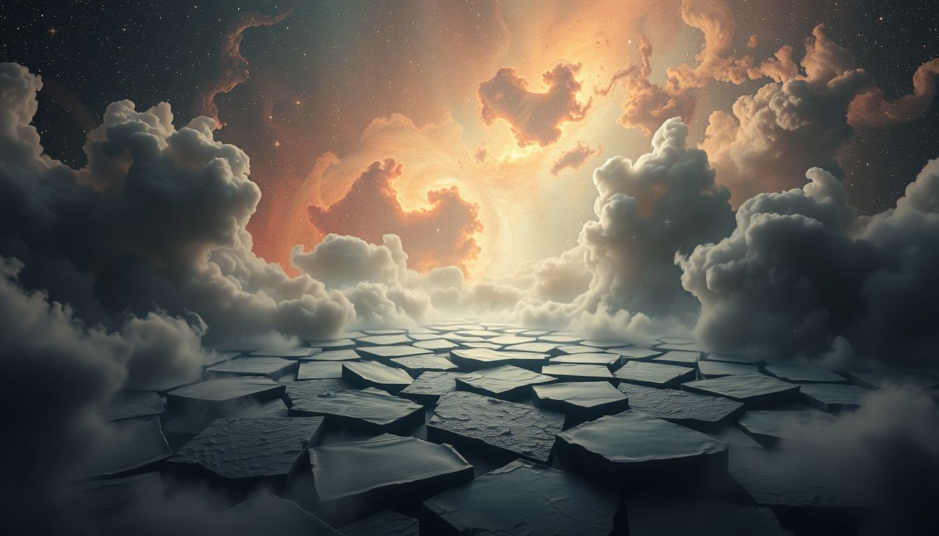 Ein schmutziger Fußboden symbolisiert oft innere Unordnung und Konflikte.