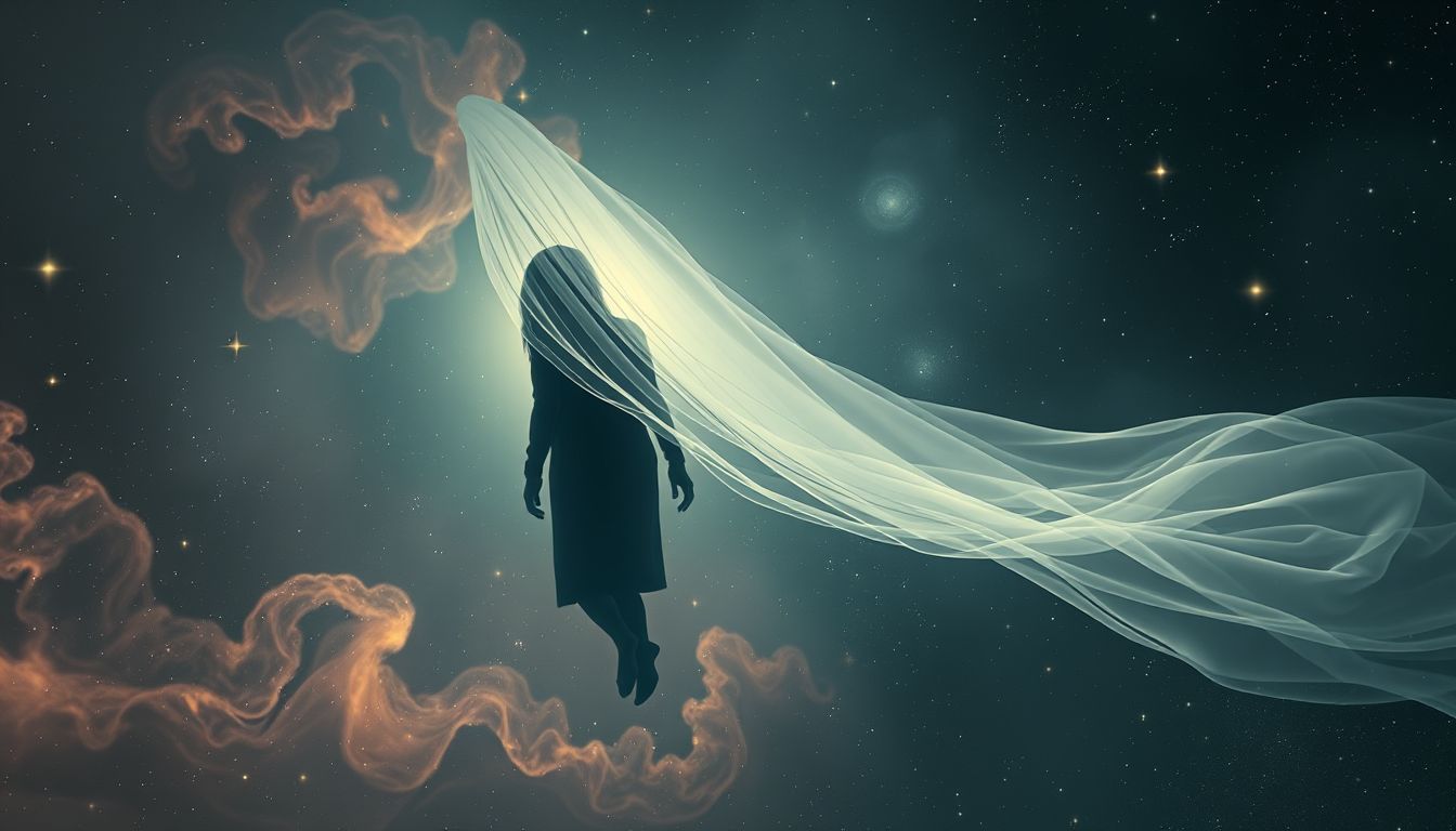 Das Verstecken hinter Jalousien symbolisiert inneres Schutzbedürfnis und Ängste.