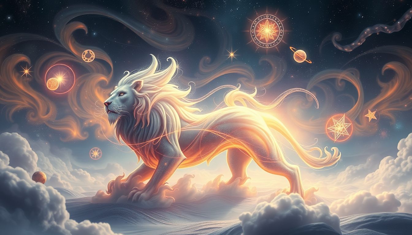 Löwenträume symbolisieren innere Stärke und spirituelles Erwachen.