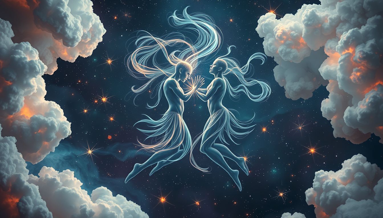 Streitende Arbeiter im Traum symbolisieren innere Konflikte und Entscheidungsdruck.