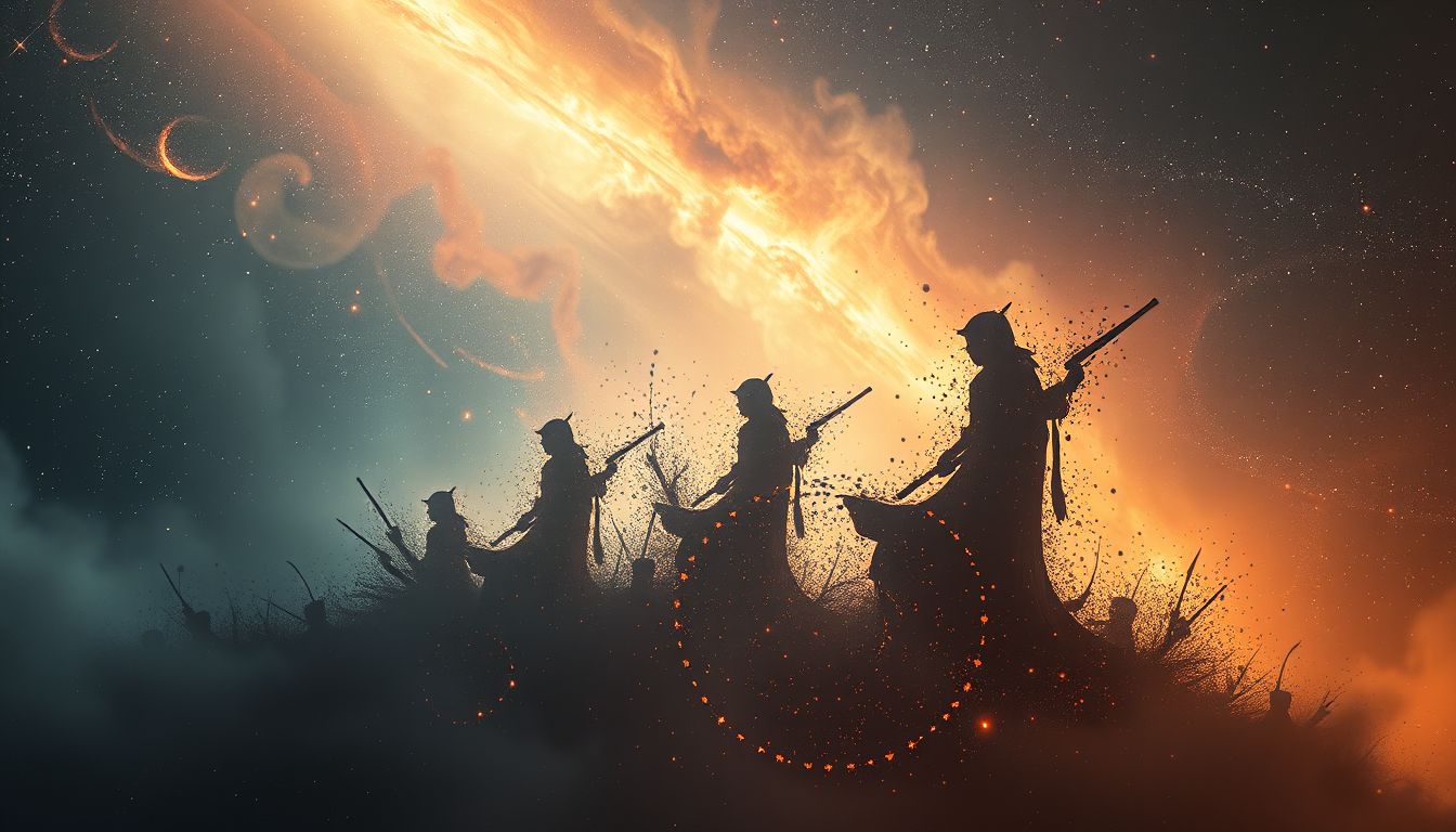 Kriegstraum symbolisiert oft inneren Konflikt und Angst vor Verlust.