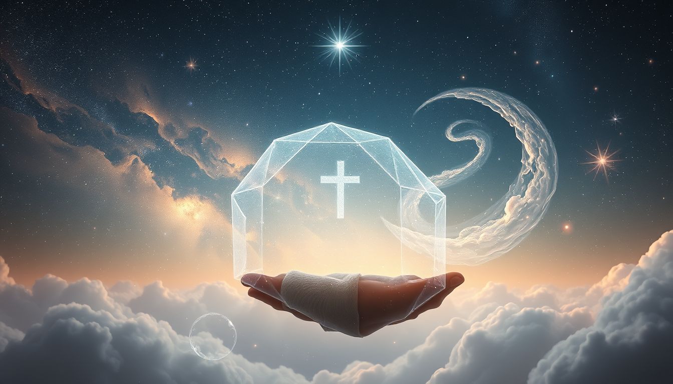 Ein Pastor im eigenen Haus symbolisiert spirituelle Führung und Schutz.