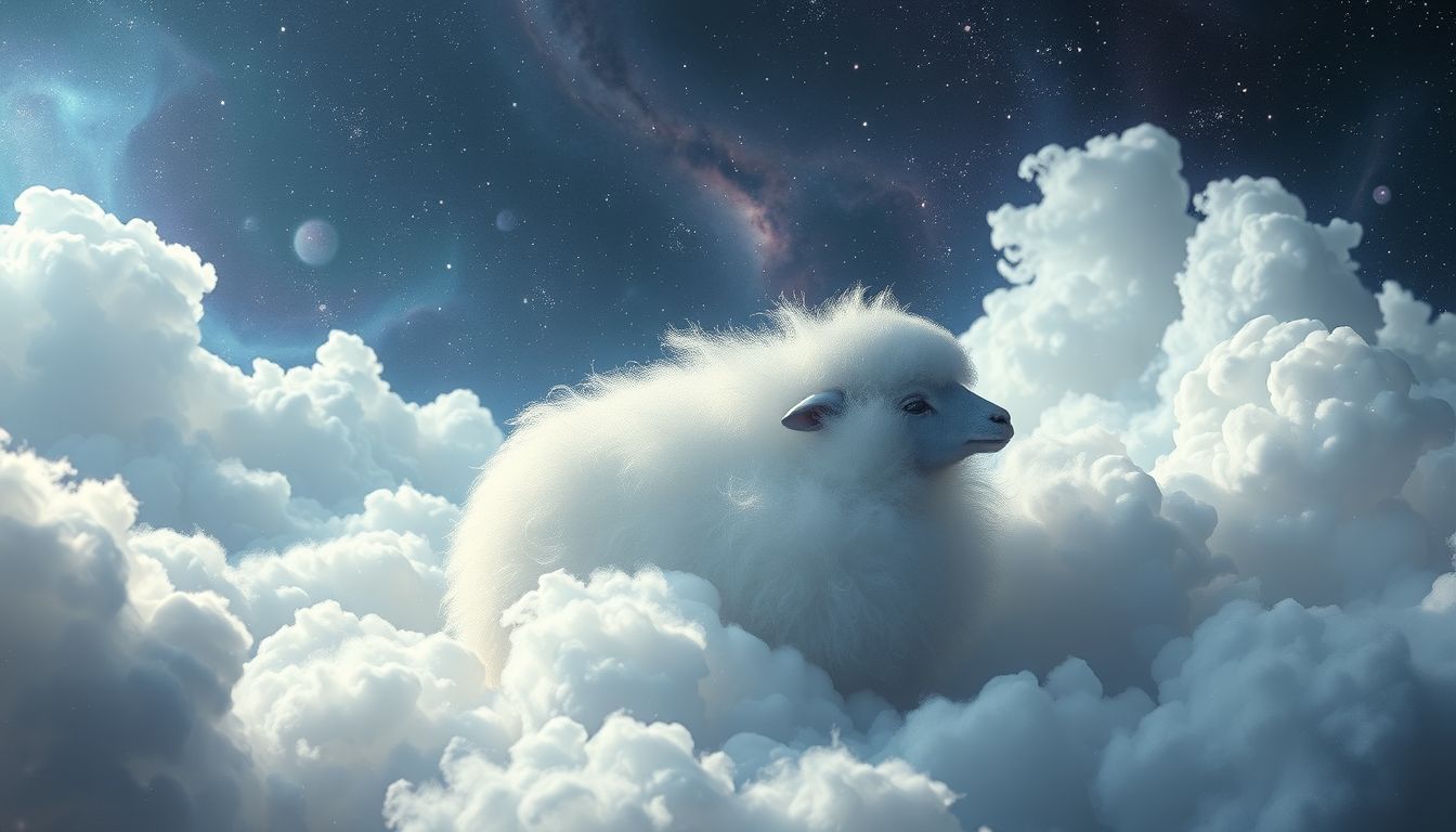 Das Verstecken eines Schafpelzes symbolisiert verborgene Unsicherheiten im Traum.