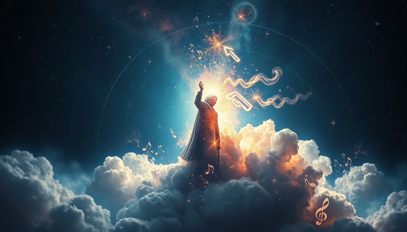 Der sterbende Dirigent symbolisiert das Ende einer Lebensphase.