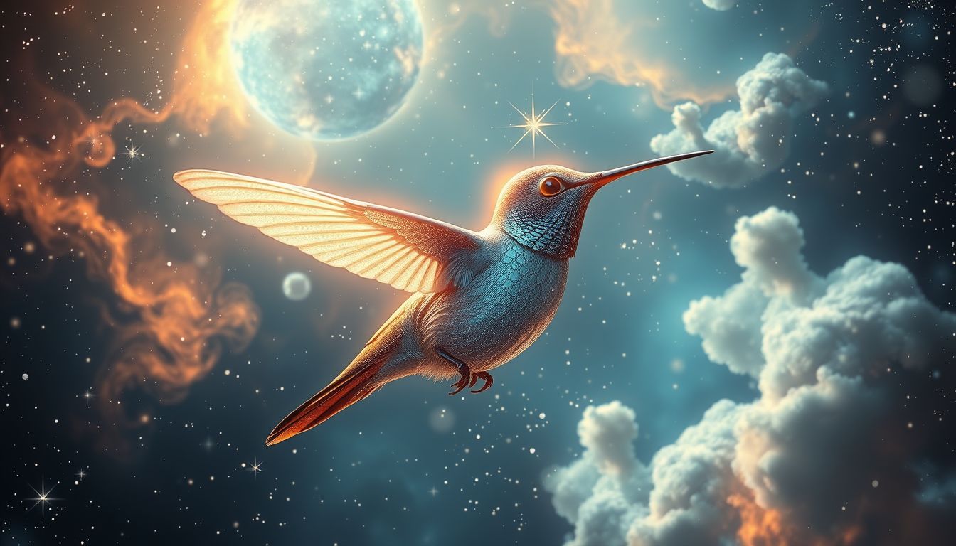 Im Traum symbolisiert das fliegende Brummeisen Freiheit und Abenteuer.