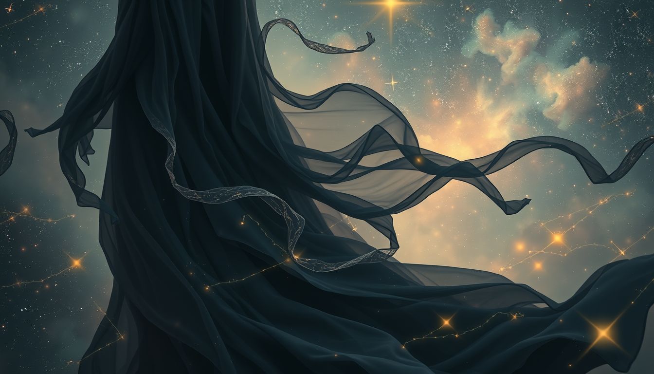 Trauerkleidung im Traum symbolisiert oft innere Traurigkeit und Loslassen.