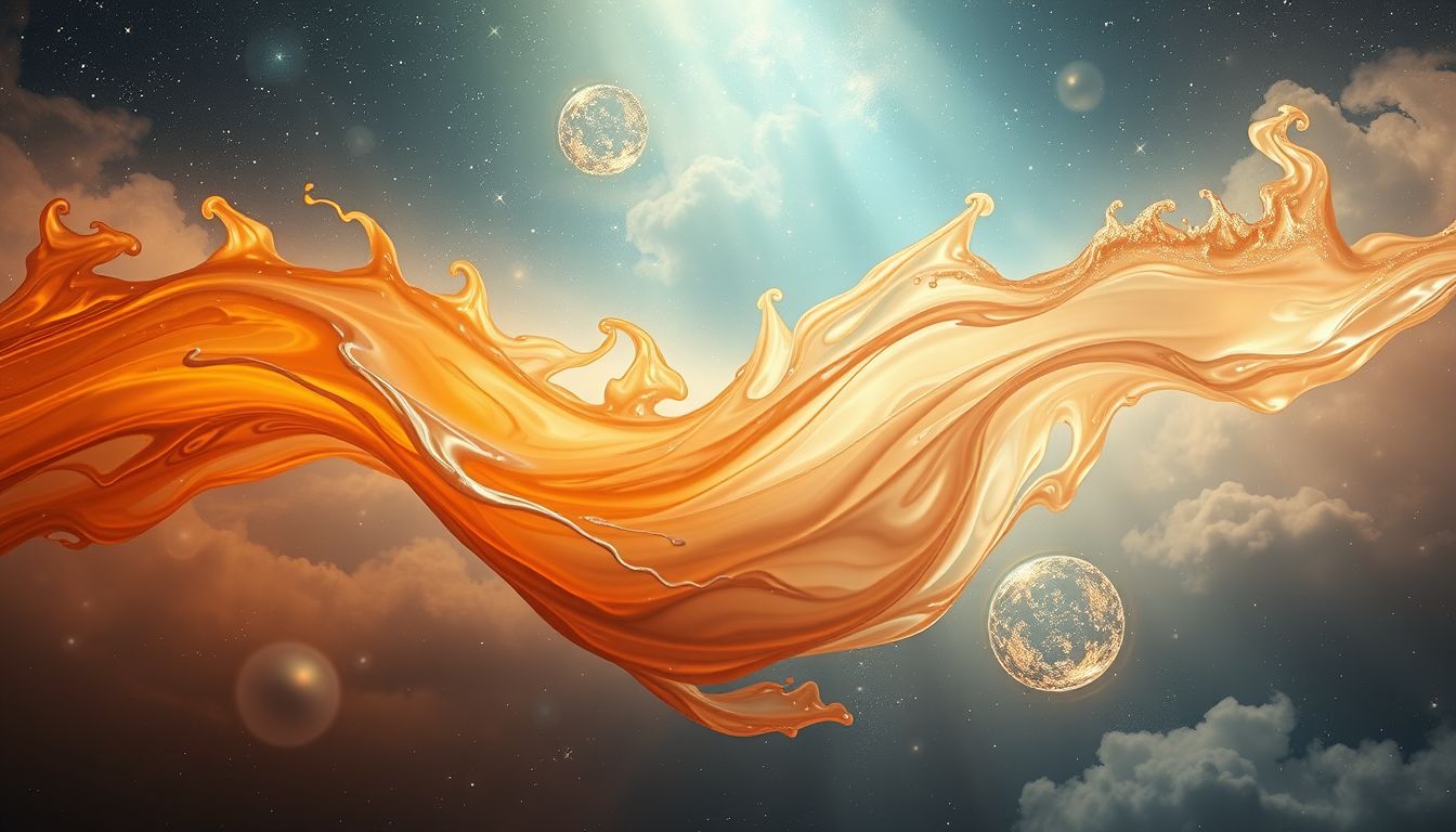 Das Mischen von Kornbrand mit Wasser symbolisiert innere Konflikte.