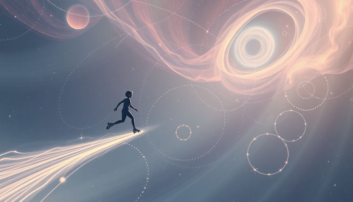 Alleine Rollschuhfahren im Traum symbolisiert Unabhängigkeit und Selbstvertrauen.