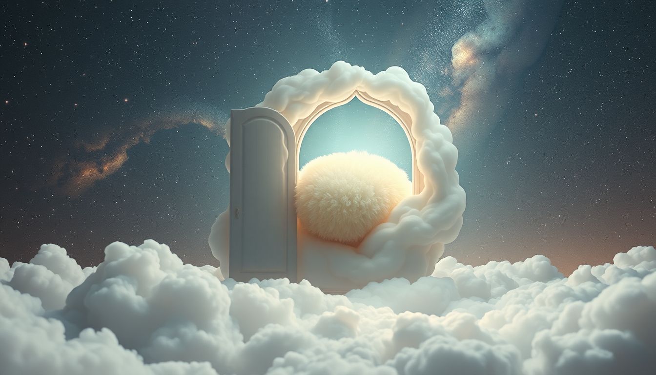 Ein Schafpelz im Schrank symbolisiert verborgenes Sicherheitsgefühl und Schutz.