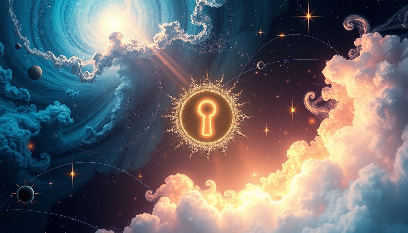 Im Traum durch Schlüssellöcher erkennt man verborgene Wahrheiten.