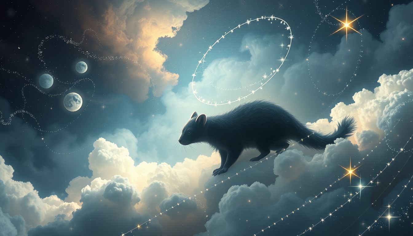 Traum 2: Einen Zobel fangen symbolisiert Erfolg durch Beharrlichkeit.