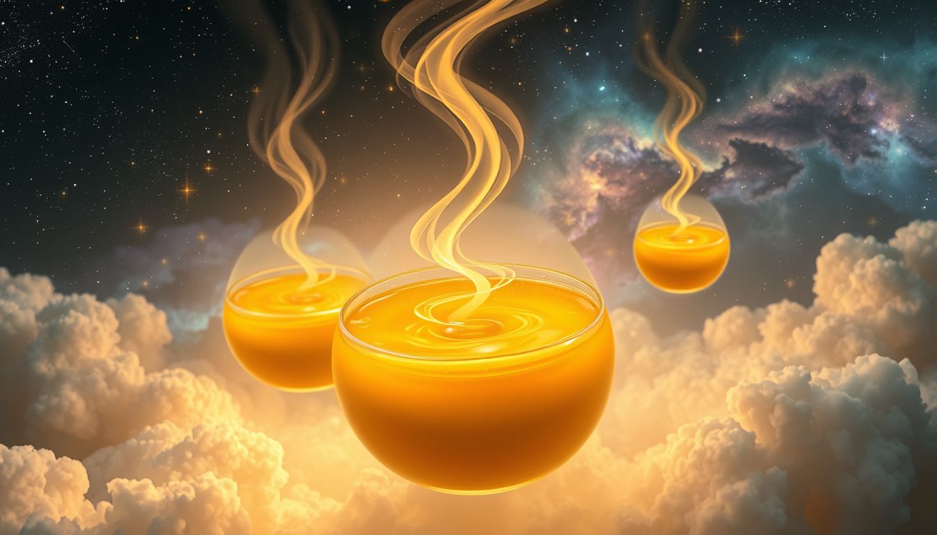 Traum 21 symbolisiert süße Veränderungen durch kontrolliertes Honigsieden.