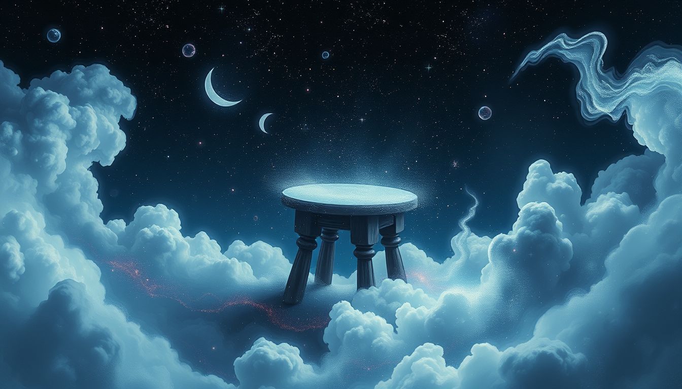 Das Verstecken eines Schuhmacherhockers symbolisiert verborgene Unterstützung im Traum.