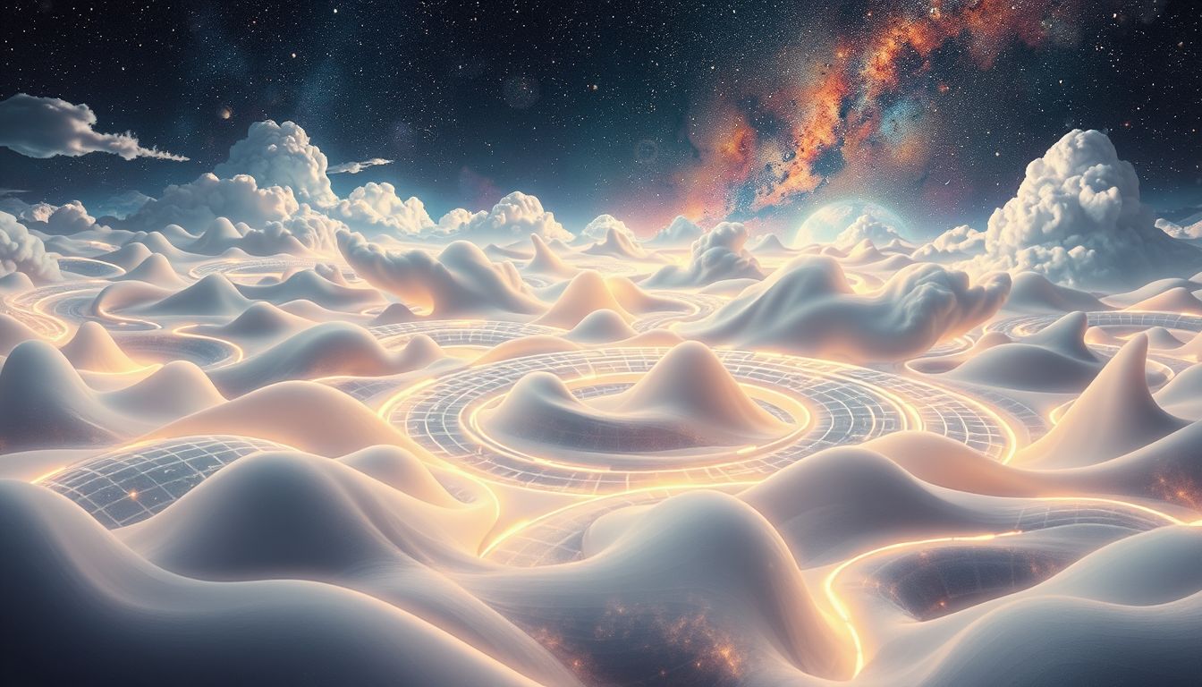Ein labyrinthartiges Formular symbolisiert verwirrende Lebensentscheidungen und Unsicherheit.