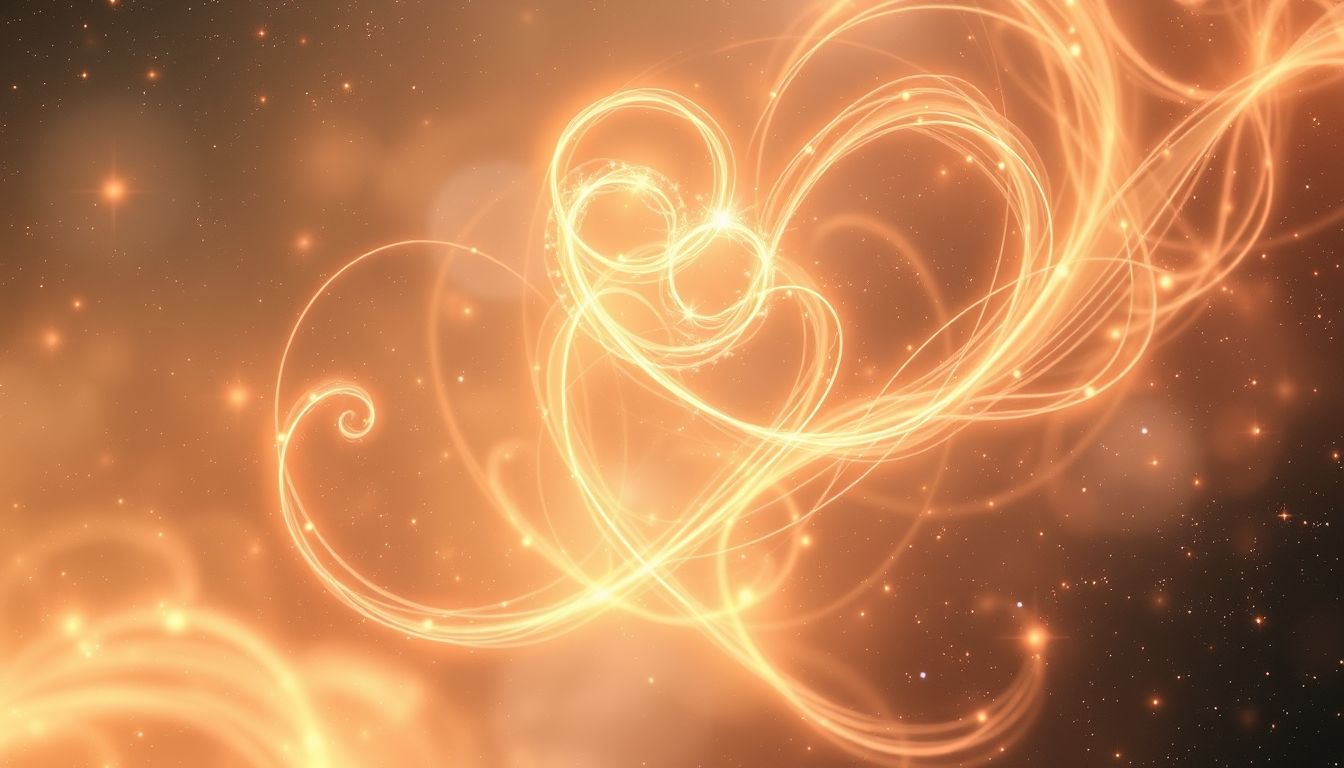 Im Traum symbolisiert Äther oft verbindende Liebesenergie und Harmonie.