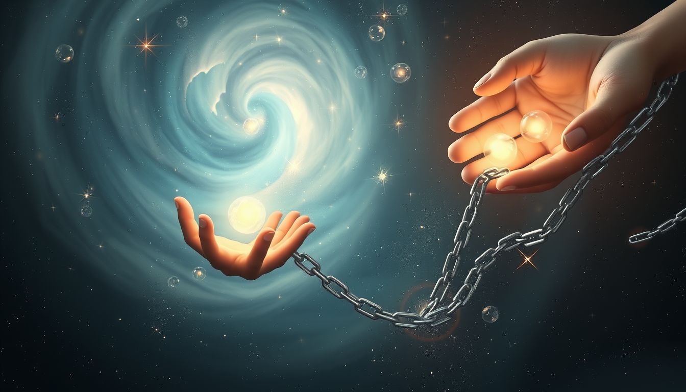 Der Traum symbolisiert Vertrauen und Loslassen von Kontrollbedürfnissen.