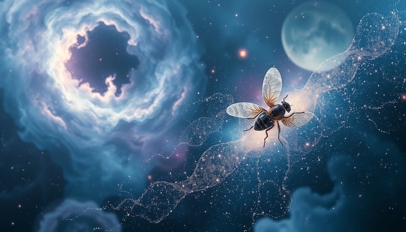 Traum 24 zeigt Angst vor Kontrollverlust durch Insektenpulver.