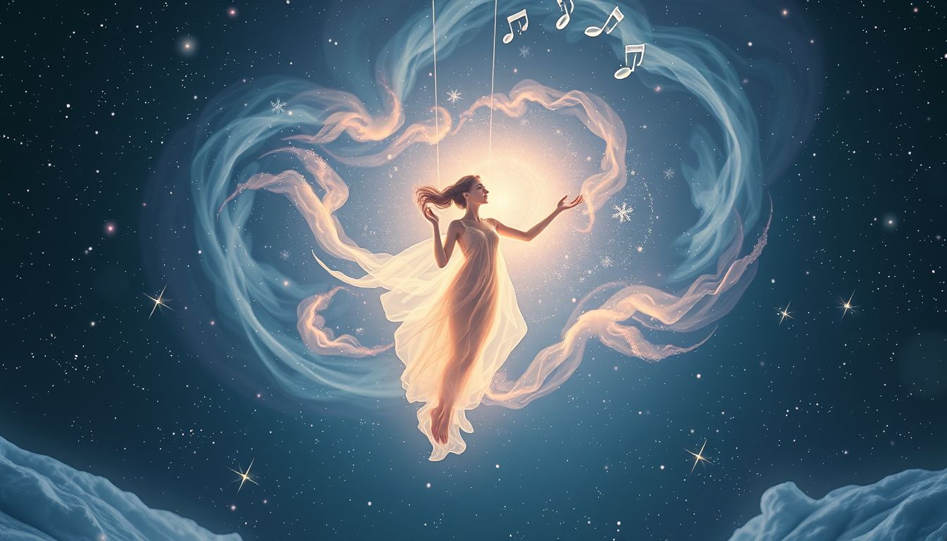 Traum 24: Jodeln im Schnee symbolisiert Klarheit und innere Freiheit.