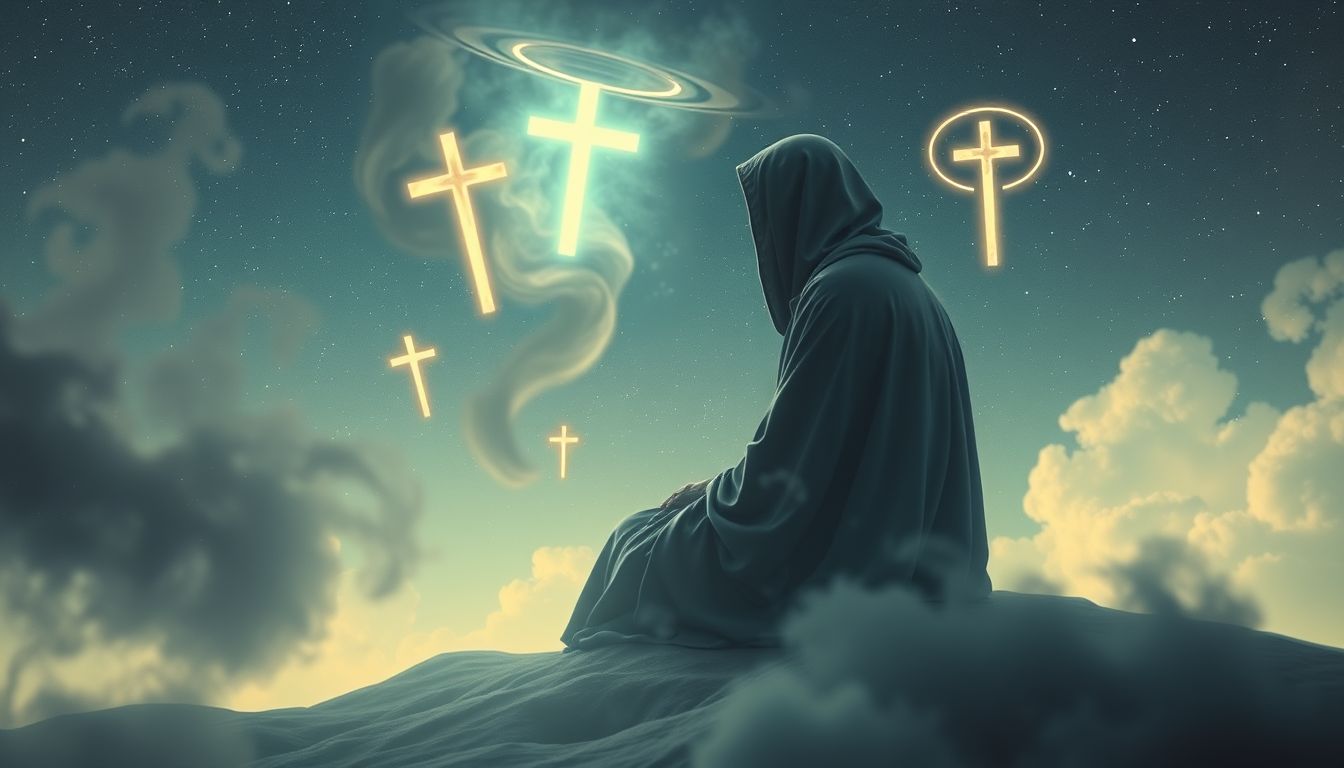 Ein schweigender Pastor symbolisiert oft unerfüllte spirituelle Führung.