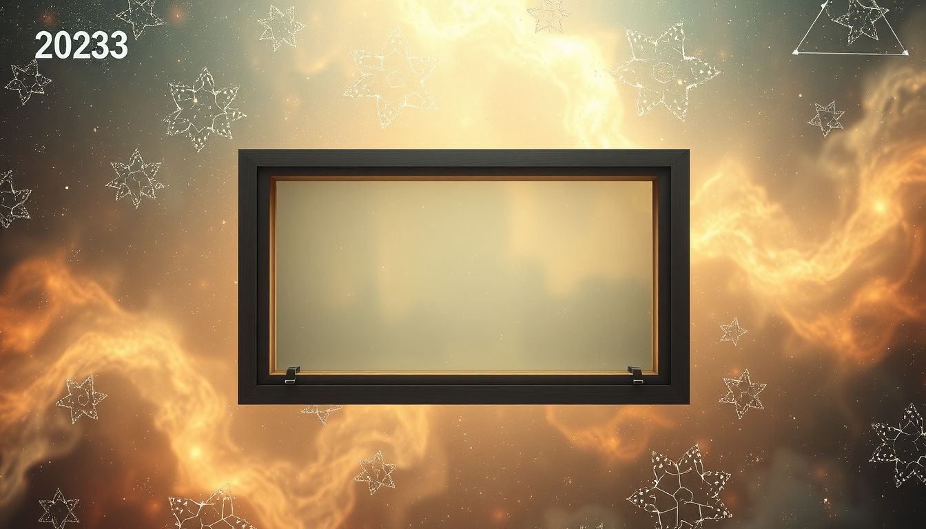 Ein versiegeltes Fenster symbolisiert unerfüllte Sehnsüchte und Blockaden.