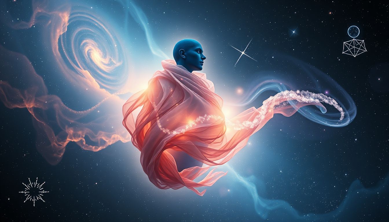 Eine Körperpackung symbolisiert innere Heilung und spirituelles Erwachen.