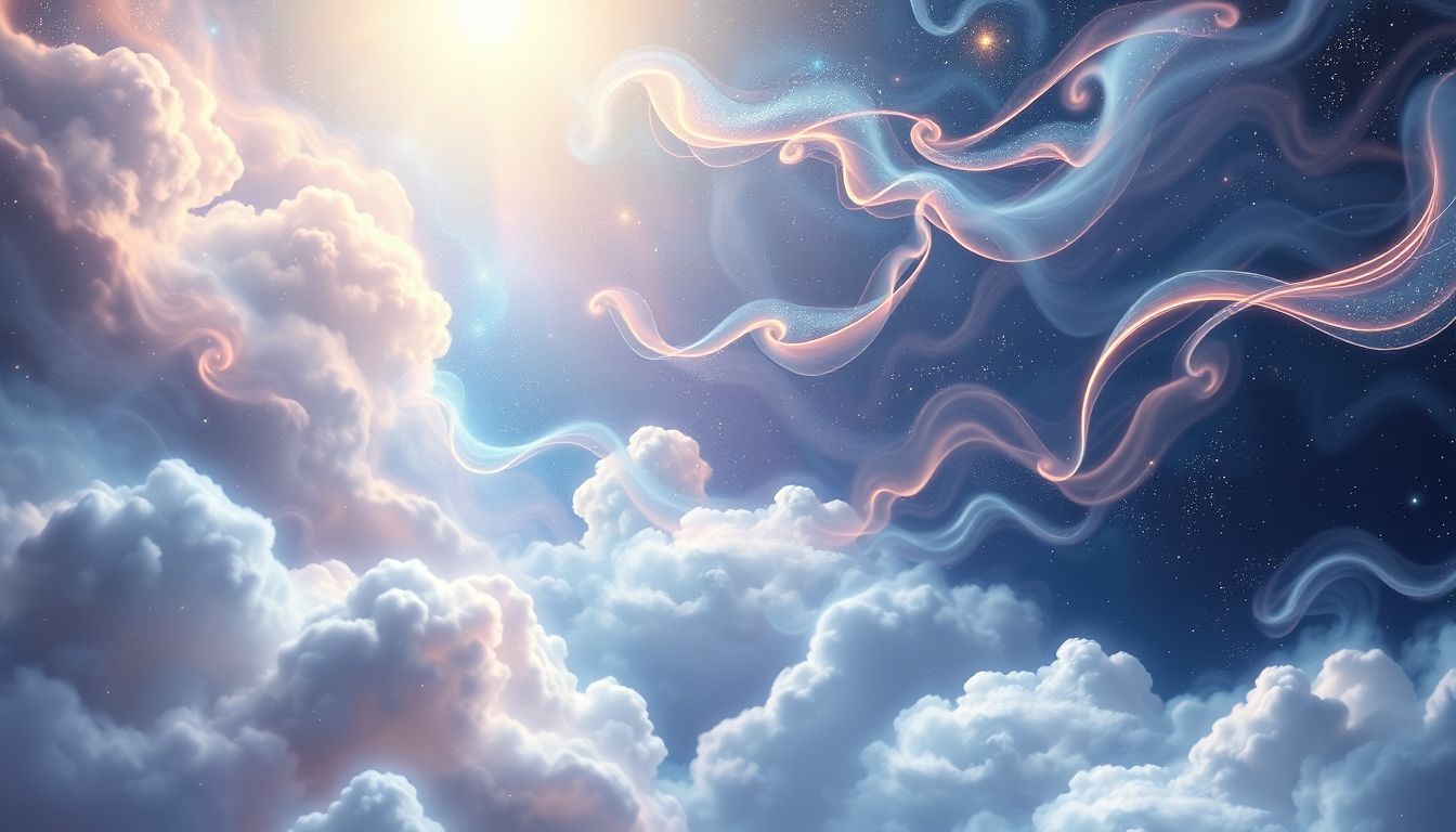 Im Traum symbolisiert Äther oft inneren Frieden und Harmonie.