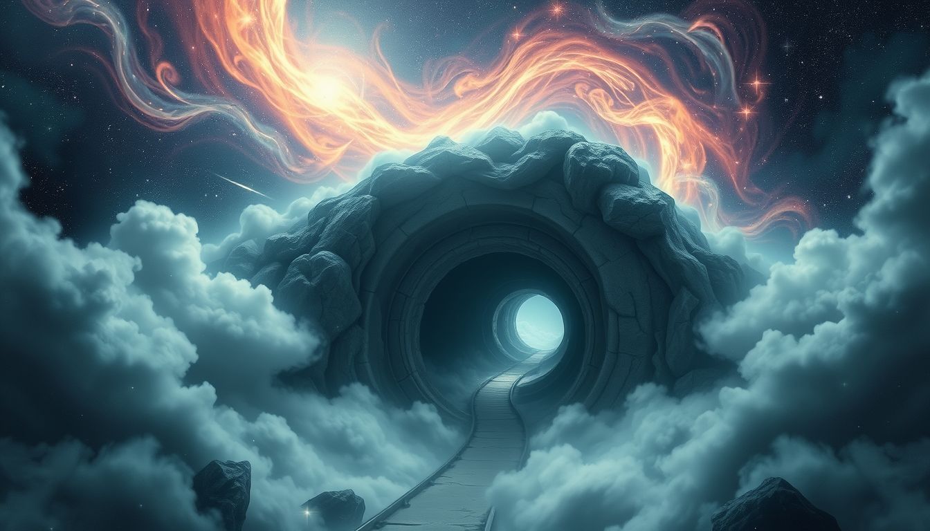 Ein verlassenes Bergwerk symbolisiert oft unerfüllte Chancen und Vergangenes.