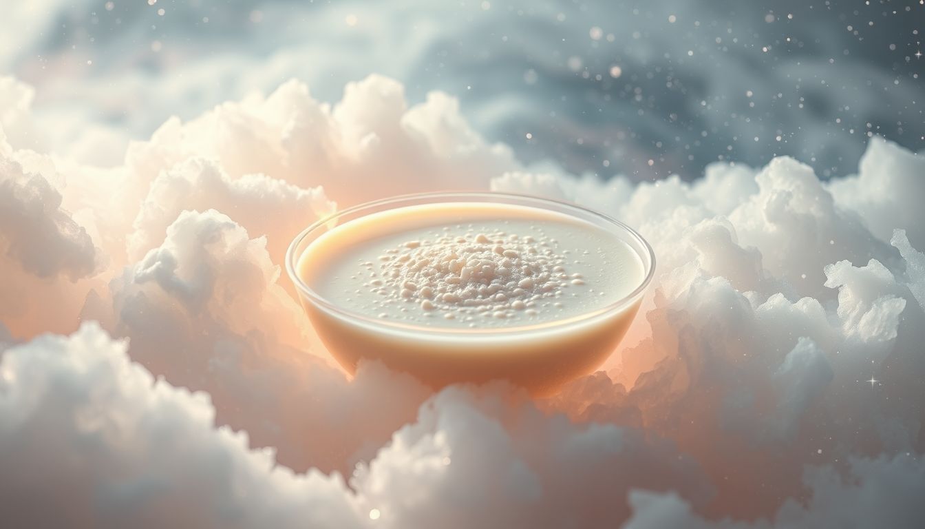 Das Essen von salzlosem Griesbrei symbolisiert Entbehrung und Verzicht.