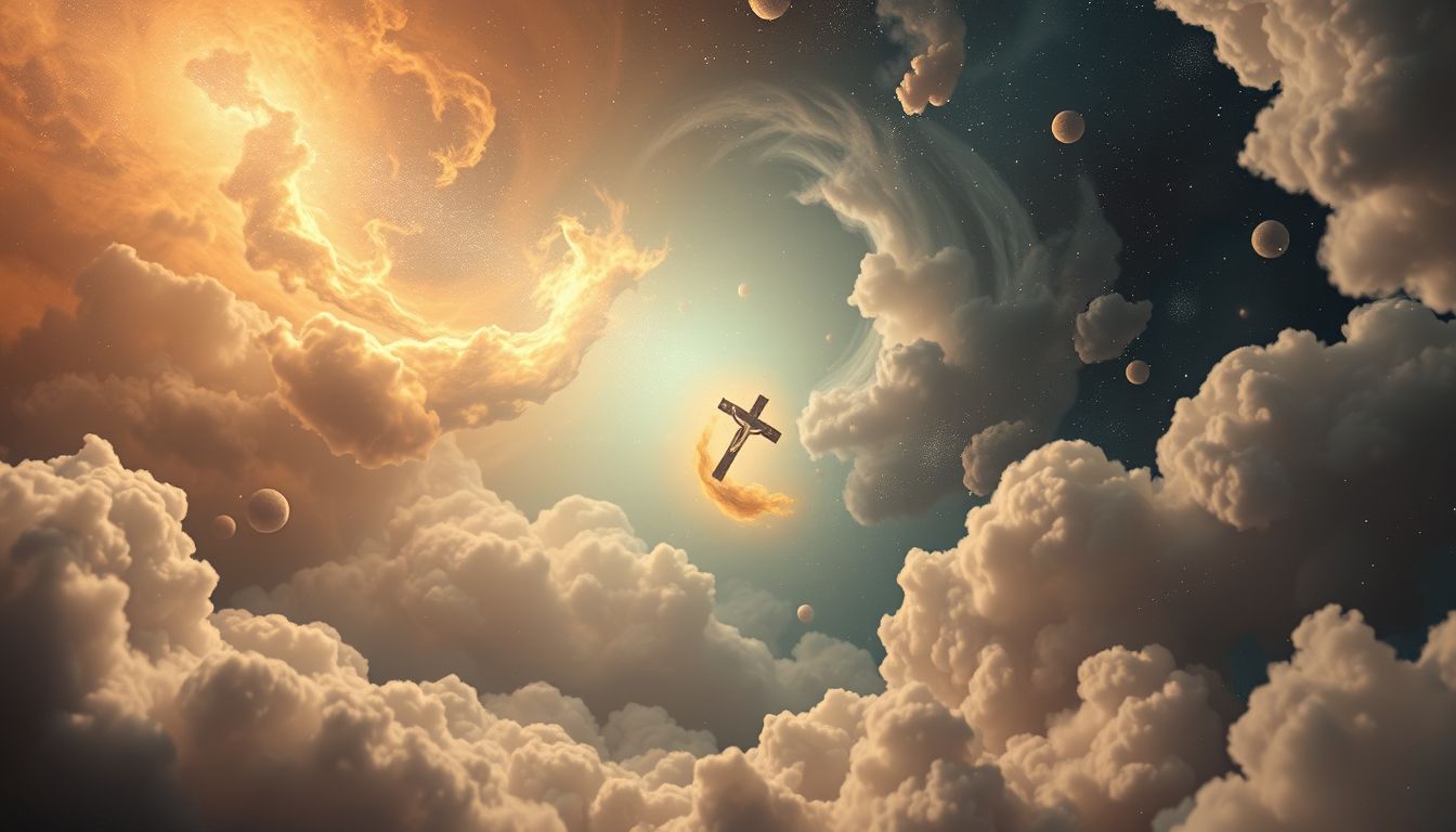 Das verlorene Kruzifix symbolisiert oft Glaubenszweifel und innere Unsicherheit.