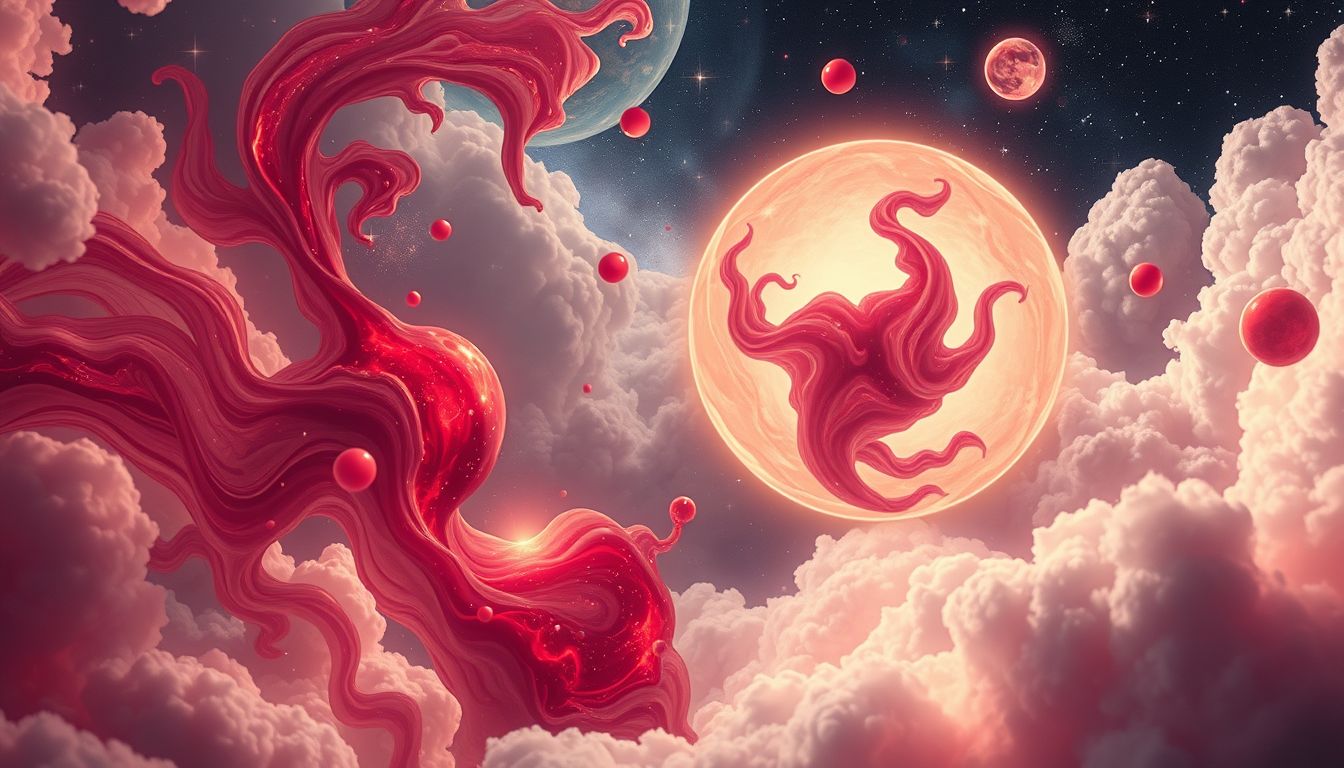 Ein Traum vom Blutsieden symbolisiert innere Konflikte und Heilung.