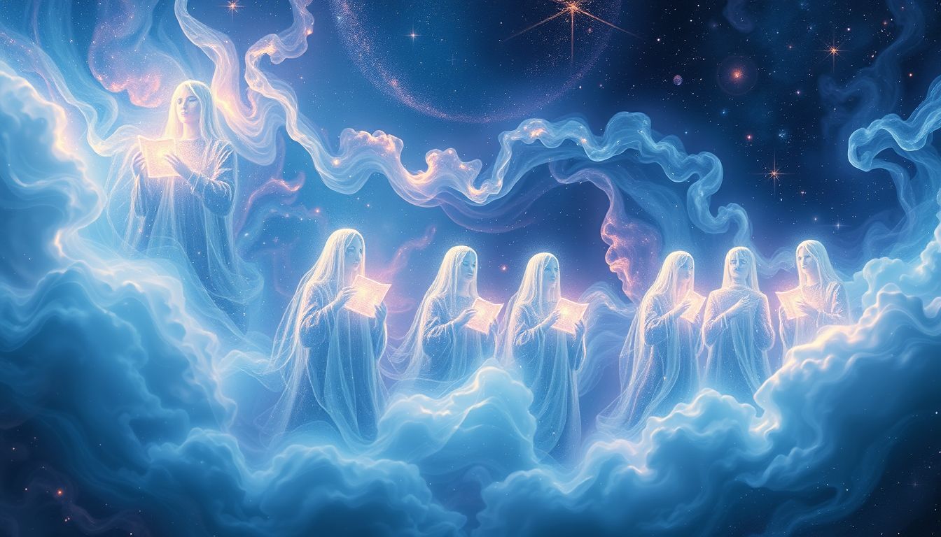 Traum von Gregorianischem Gesang symbolisiert spirituelle Harmonie und Frieden.