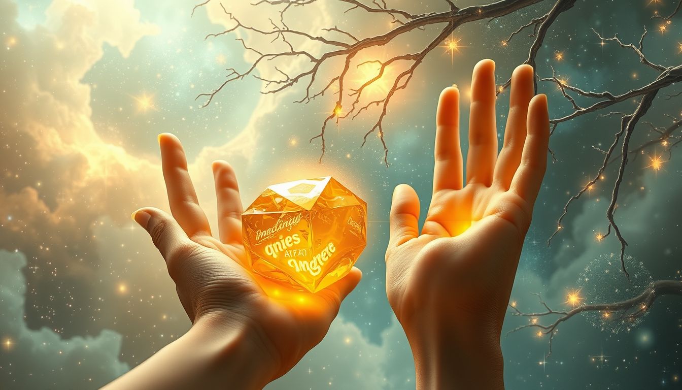 Traum 7: Baumharz essen symbolisiert innere Heilung und Stärke.