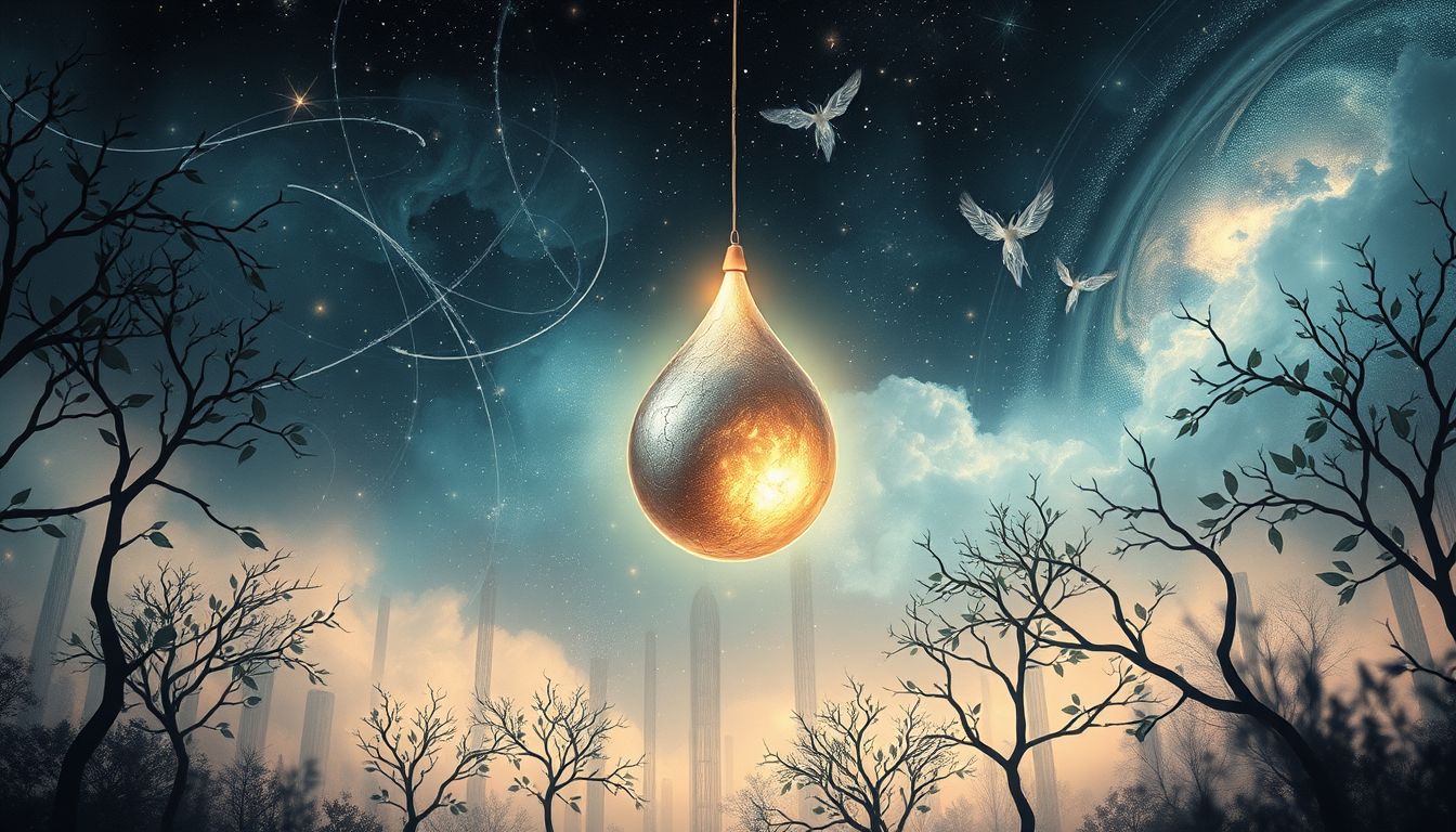 Ein gefundenes Brummeisen im Wald symbolisiert verborgene Kreativität.