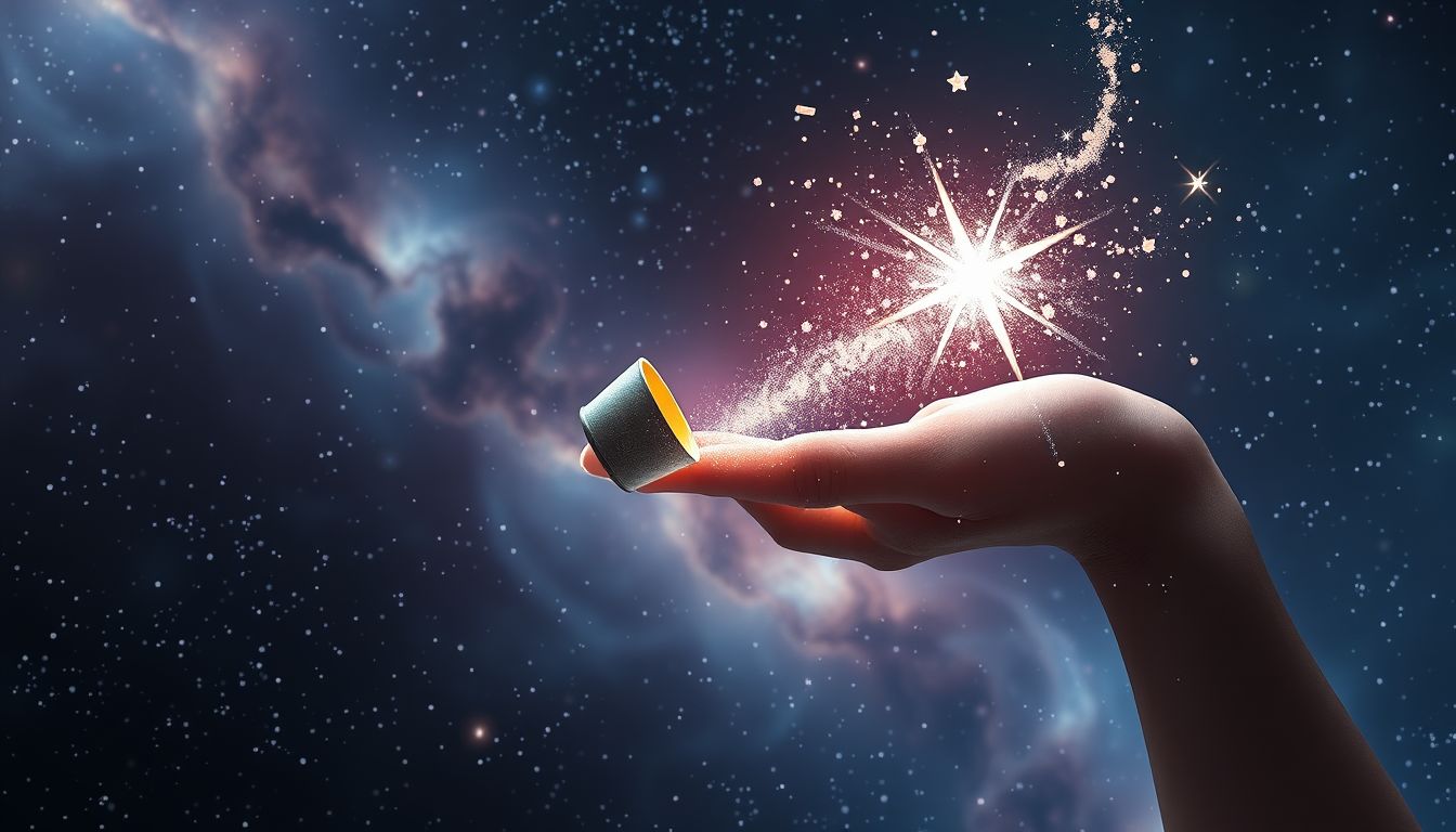 Der Kampf mit Fingerhut symbolisiert innere Konflikte und Kontrolle.