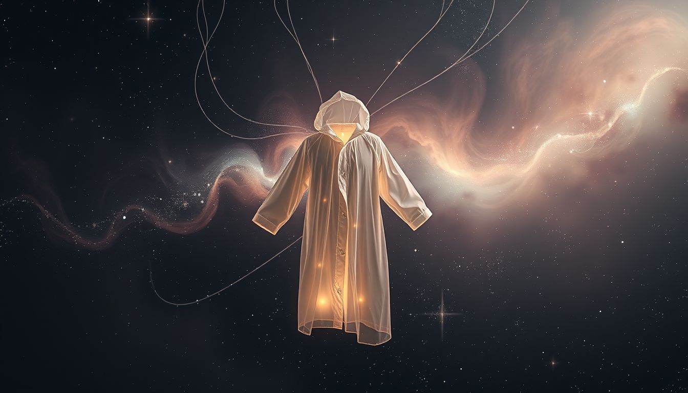 Ein Regenmantel im Traum symbolisiert Vorsorge für kommende Herausforderungen.