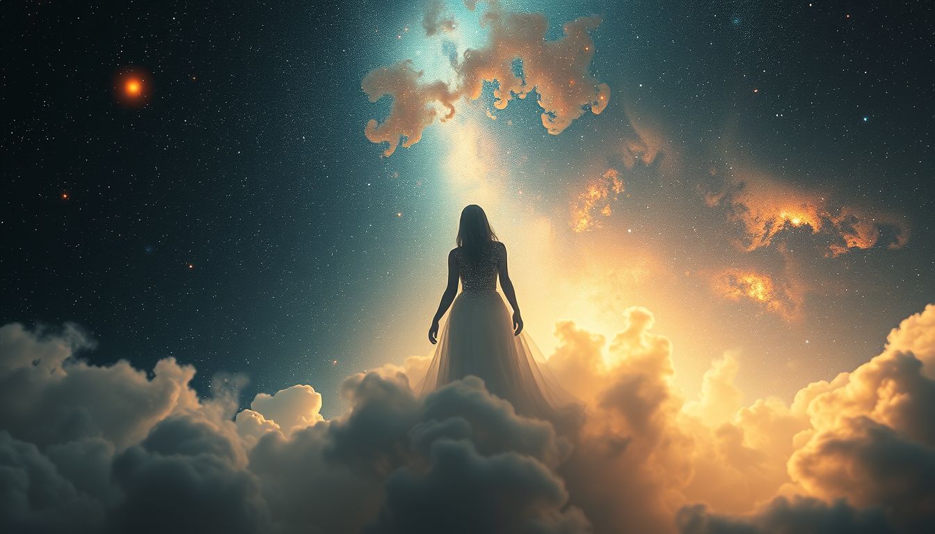 Der Traum vom Tod symbolisiert oft Transformation und Neuanfang.