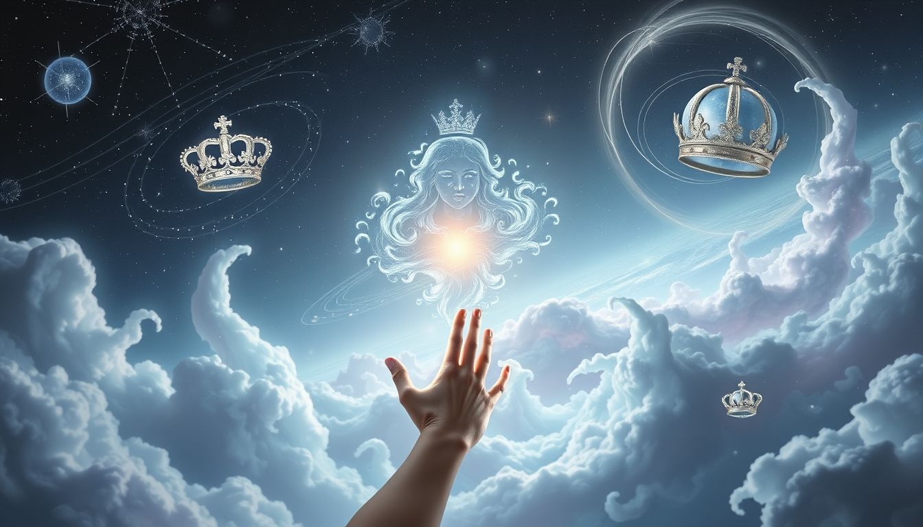 Ein adliger Hilferuf im Traum symbolisiert innere Unsicherheit.